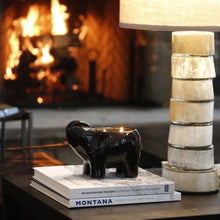 Load image into Gallery viewer, Black Elephant Candle