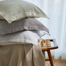 Load image into Gallery viewer, Lucca Matelassé Sham by Bovi Linens