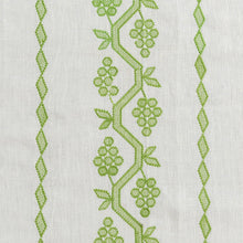 Load image into Gallery viewer, Napa Tablecloth in White & Green
