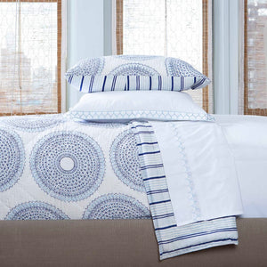 Lapis Quilted Shams
