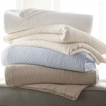 Load image into Gallery viewer, Juliet Matelasse Coverlet by Peacock Alley