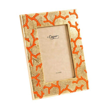 Load image into Gallery viewer, Gold Coral Sea Lacquer Frames