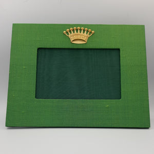 Mardi Gras Crown Green Silk Frames - Maisonette Shop