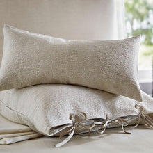 Load image into Gallery viewer, Sumi Platinum by The Purists Decorative Tie Pillows - Maisonette Shop