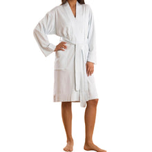 Load image into Gallery viewer, Butterknit Short Robe Plus Size Pink