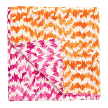 Load image into Gallery viewer, Modern Moiré Reversible Kantha Cloth Tablecloth