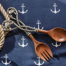 Load image into Gallery viewer, Crab & Rope Salad Server Set - Maisonette Shop