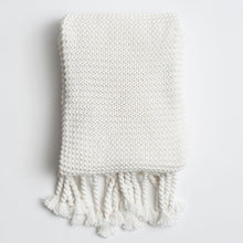 Load image into Gallery viewer, Cozy Knit Organic Cotton Throws - Maisonette Shop