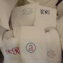 Load image into Gallery viewer, Monogrammed Towel Sets - Maisonette Shop
