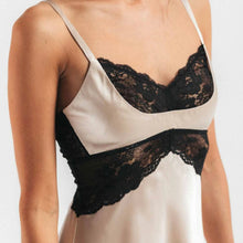 Load image into Gallery viewer, Morgan Cradle Bust Silk Chemise