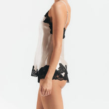 Load image into Gallery viewer, Morgan Lace Spaghetti Silk Camisole