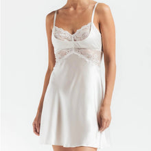 Load image into Gallery viewer, Morgan Cradle Bust Silk Chemise
