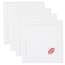 Load image into Gallery viewer, Kiss Cocktail Napkins Set - Maisonette Shop
