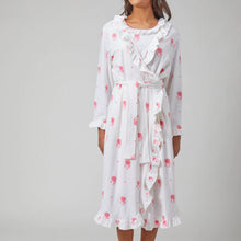 Load image into Gallery viewer, Pink Sunflowers Robe