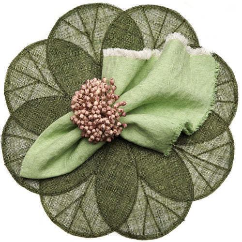 Sinamay Flower Grass Placemat