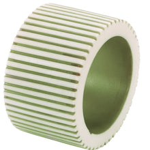 Load image into Gallery viewer, Green Pinstripe Napkin Ring