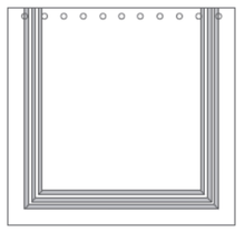 Load image into Gallery viewer, Harlow Shower Curtain by Legacy Linens