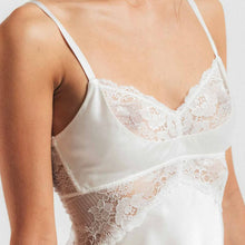 Load image into Gallery viewer, Morgan Cradle Bust Silk Chemise