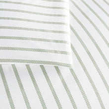 Load image into Gallery viewer, Ribbon Stripe Fitted Sheet by Peacock Alley