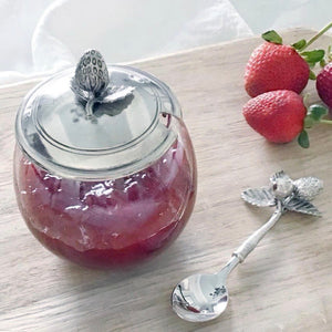 Strawberry Jam Jar with Spoon - Maisonette Shop
