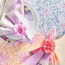 Load image into Gallery viewer, Gardenia Salmon Napkin Ring