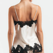 Load image into Gallery viewer, Morgan Lace Spaghetti Silk Camisole
