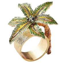 Load image into Gallery viewer, Palm Coast Napkin Ring Set