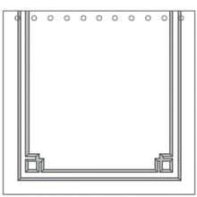 Load image into Gallery viewer, Bristol Shower Curtain by Legacy Linens