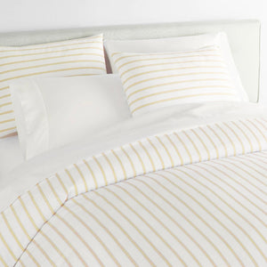 Ribbon Stripe Duvet Cover by Peacock Alley
