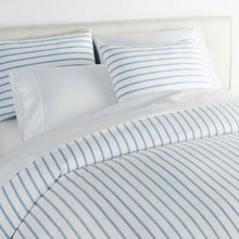 Load image into Gallery viewer, Ribbon Stripe Duvet Cover by Peacock Alley