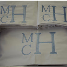Load image into Gallery viewer, Monogrammed Sheet Set - Maisonette Shop