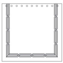 Load image into Gallery viewer, Shelby Shower Curtain by Legacy Linens