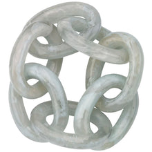 Load image into Gallery viewer, Celadon Chain Link Napkin Ring
