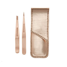 Load image into Gallery viewer, Rose Gold Petite Tweezer Set - Maisonette Shop