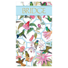 Load image into Gallery viewer, Hummingbird Trellis Bridge Score Pad - Maisonette Shop