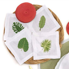 Load image into Gallery viewer, Tropical Leaves Cocktail Napkins