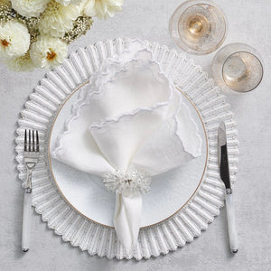 Arches White Linen Napkin