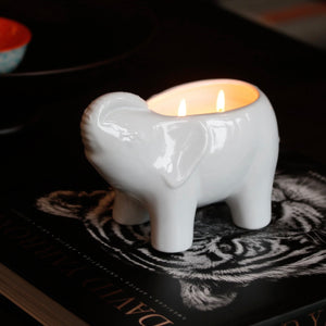 White Elephant Candle