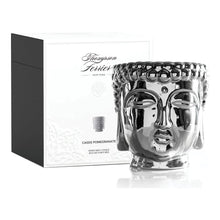 Load image into Gallery viewer, Silver Buddha Candle