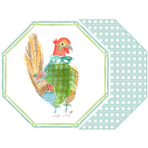 Game Birds Placemats by Holly Stuart Home