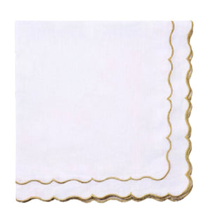 Double Scallop Dinner Napkins