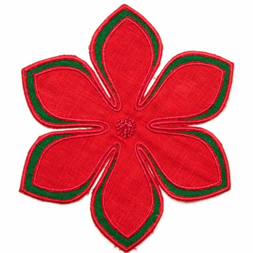 Poinsettia Cocktail Napkins