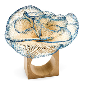 Sinamay Bloom Napkin Rings