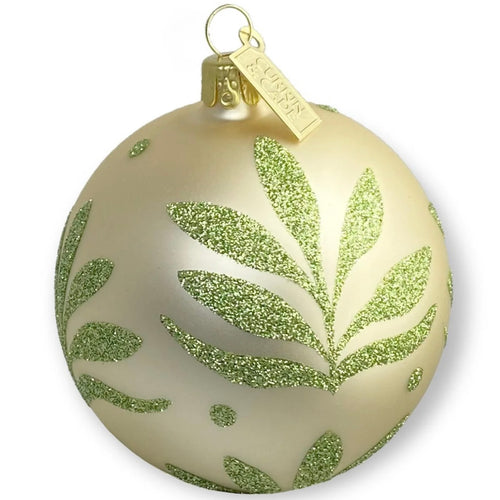 Fronds Pearl & Celadon
