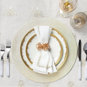 Gold Pebble Placemat