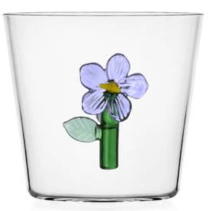 Lilac Flower Tumblers by Ichendorf