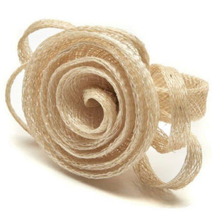 Sinamay Bloom Napkin Rings