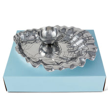 Load image into Gallery viewer, Oyster with Pearl Chip and Dip Bowl