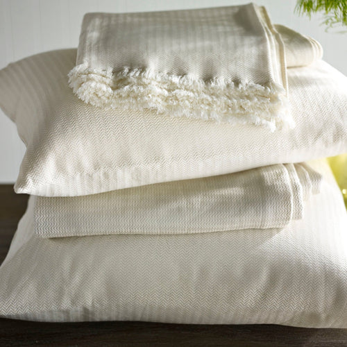 Emma Linen Cotton by The Purists Decorative Tie Pillows