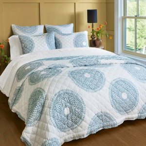 Lapis Quilted Shams